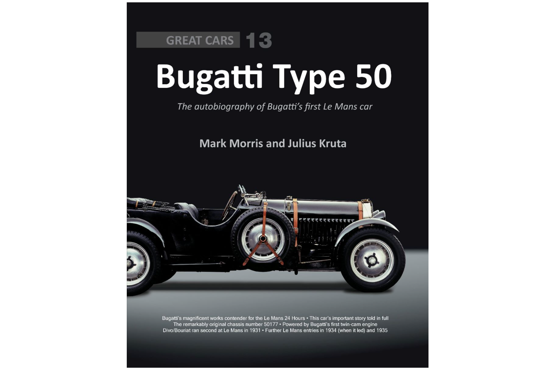 Bookshelf: Great Cars: Bugatti Type 50 | HistoricRacingNews.com